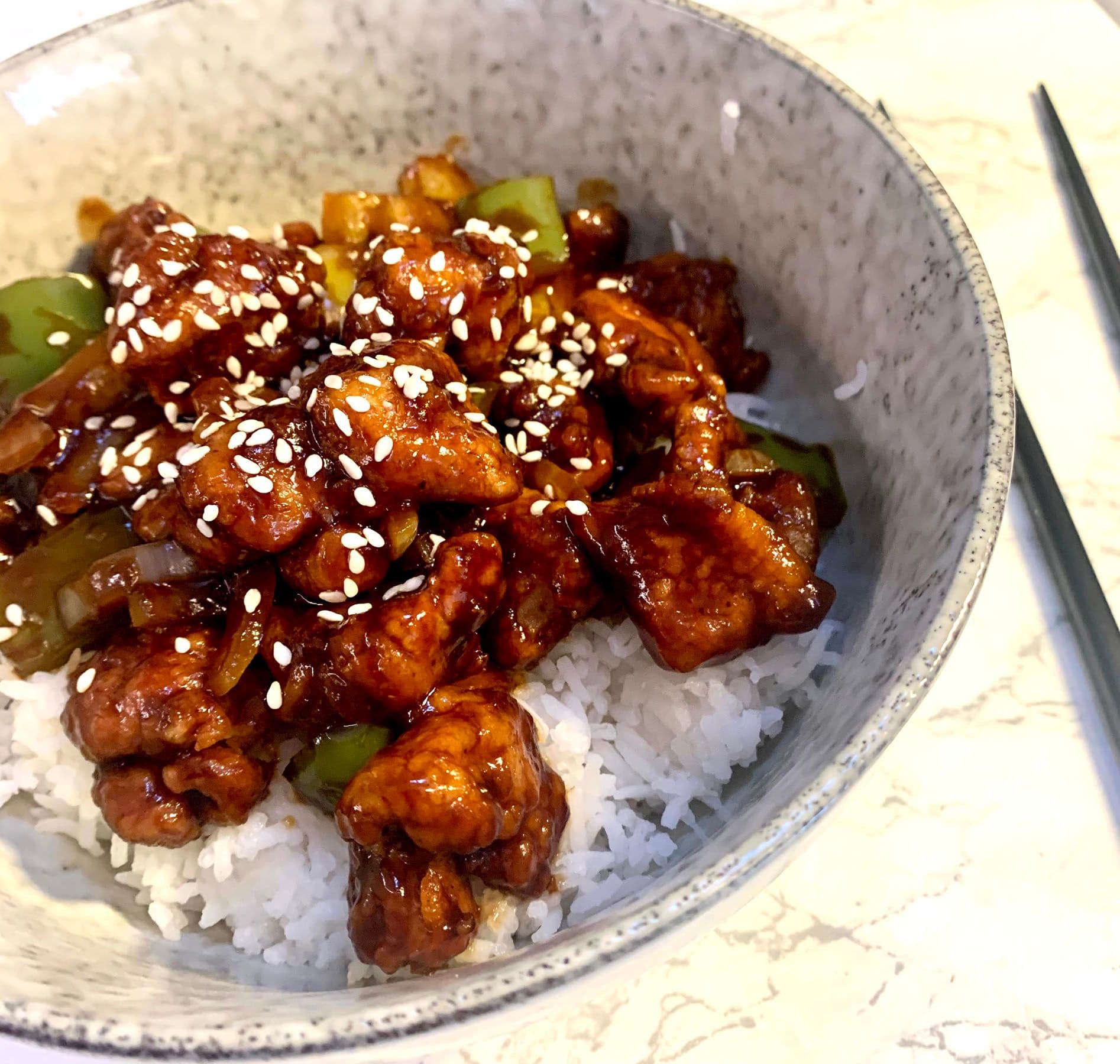 Orange chicken