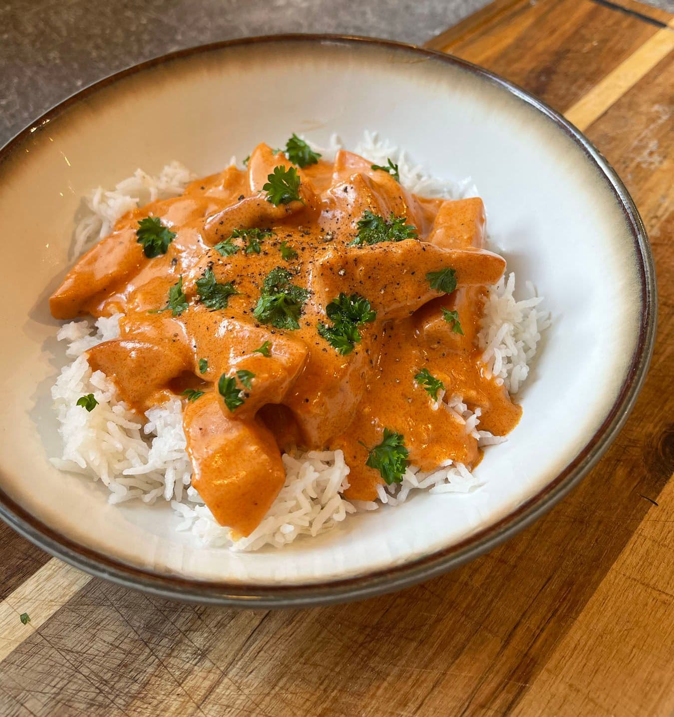 Korv stroganoff
