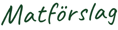 Matförslag logo